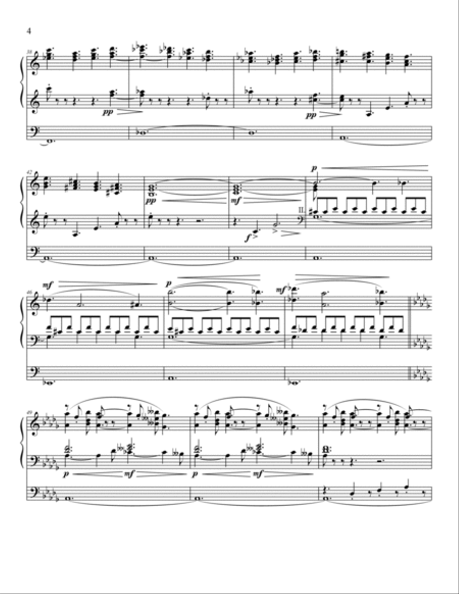 The Enchanted Lake Organ Solo scores gallery preview page 4
