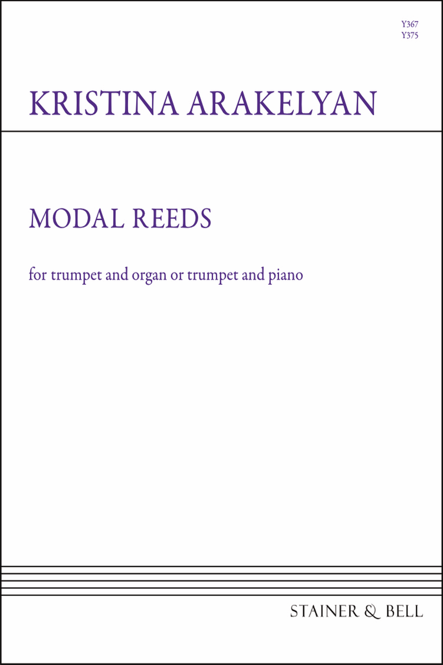 Modal Reeds. Tpt & Pf Trumpet scores gallery preview page 1