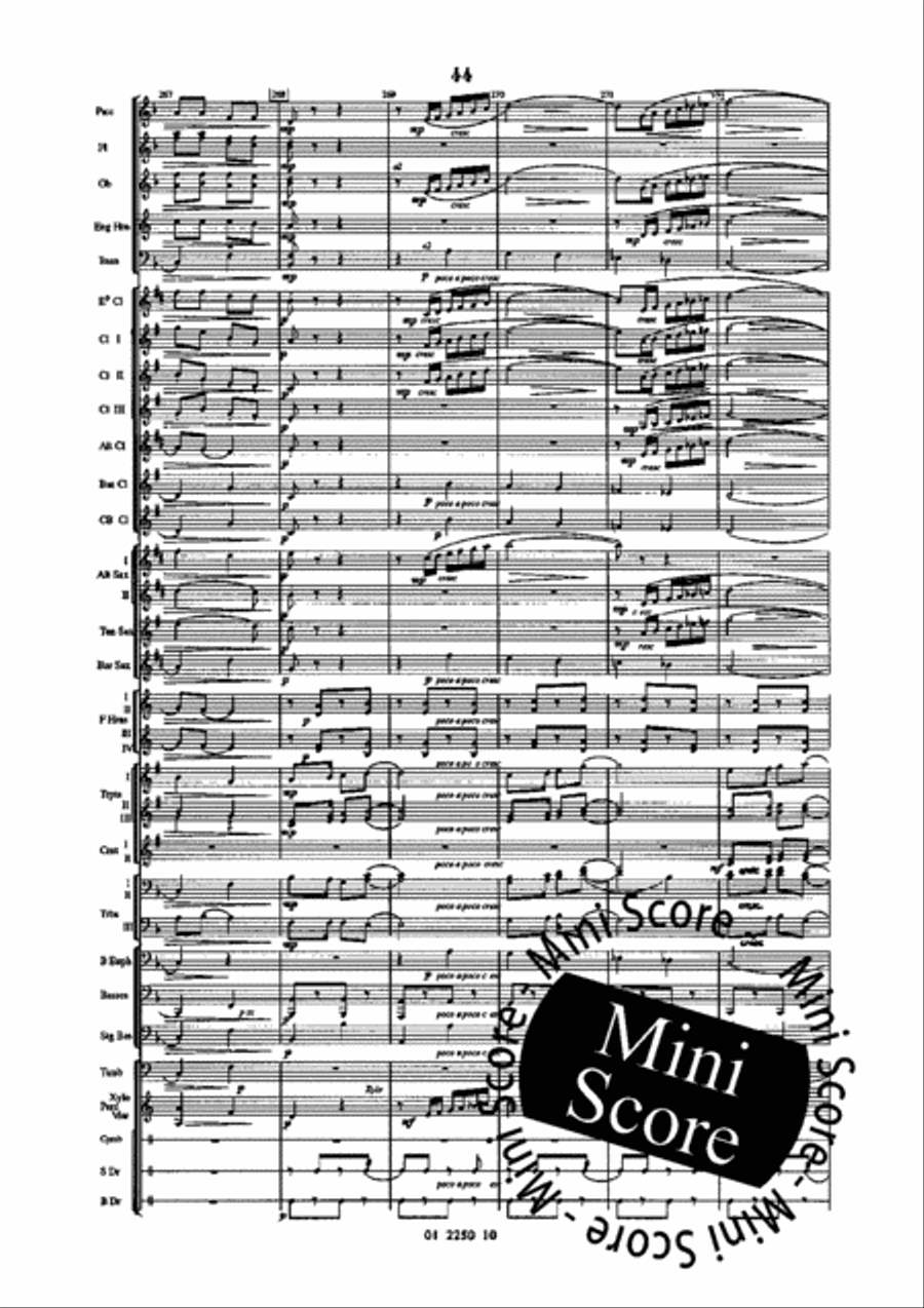 Evolutions Evolutions Concert Band scores gallery preview page 50