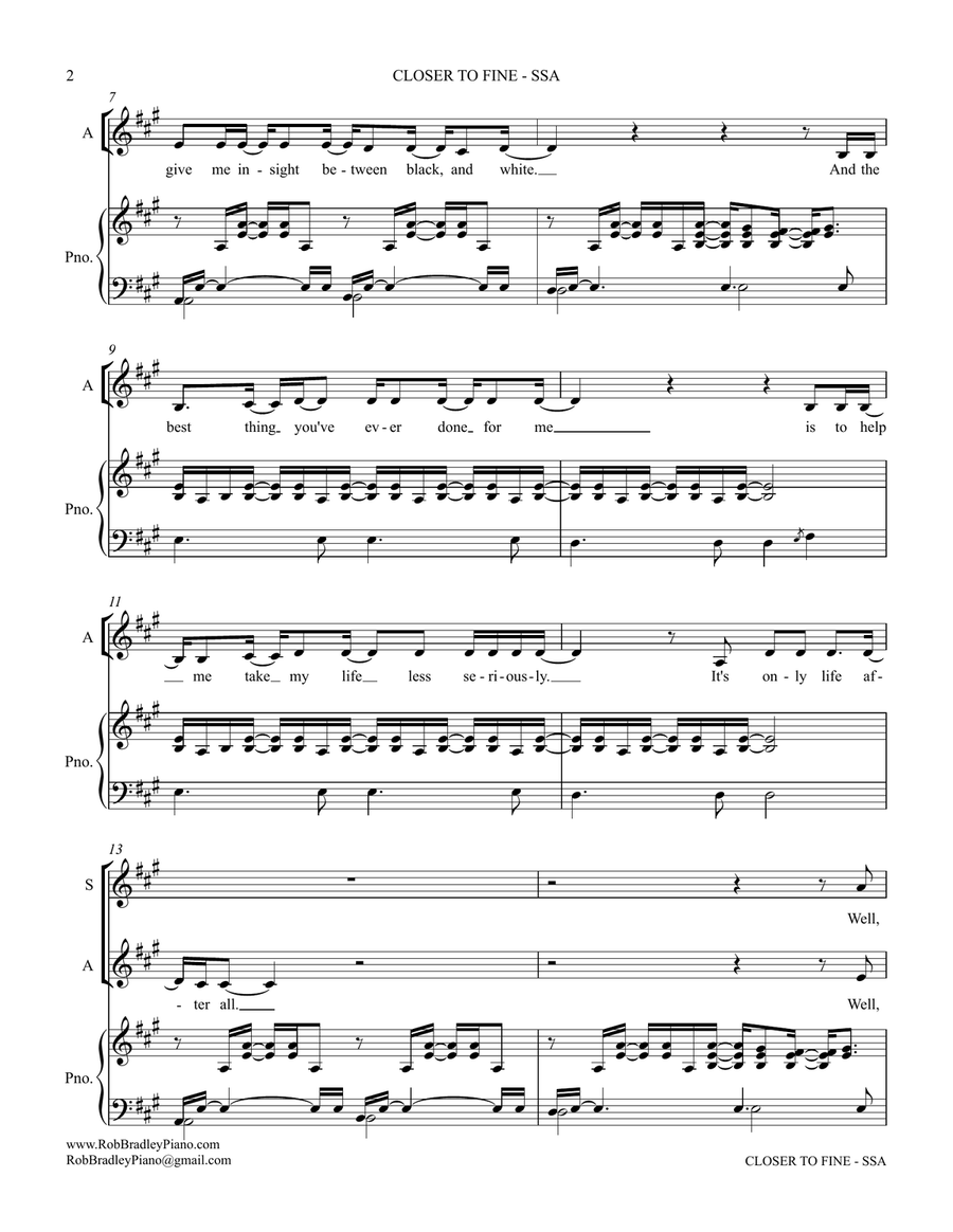 Closer To Fine SSA scores gallery preview page 2