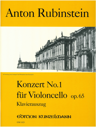 Book cover for Concerto no. 1 for cello