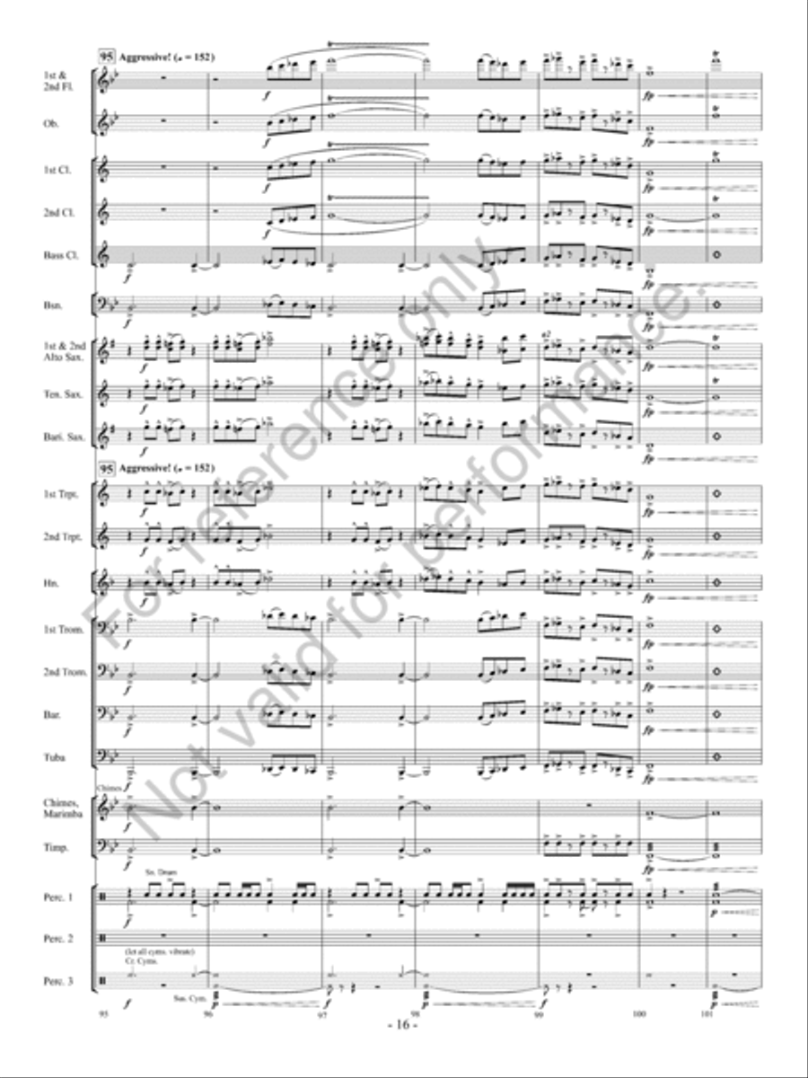 Crush Concert Band scores gallery preview page 17