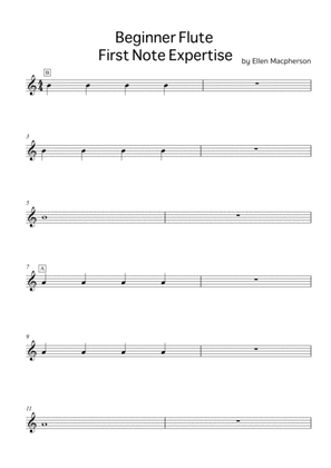 First Notes Beginner Flute