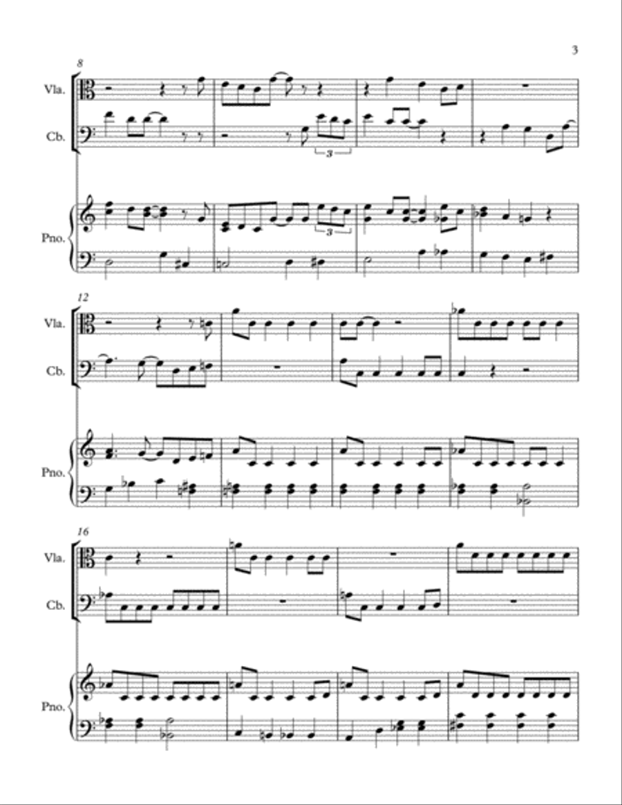 Baby, It's Cold Outside Set of Parts scores gallery preview page 3