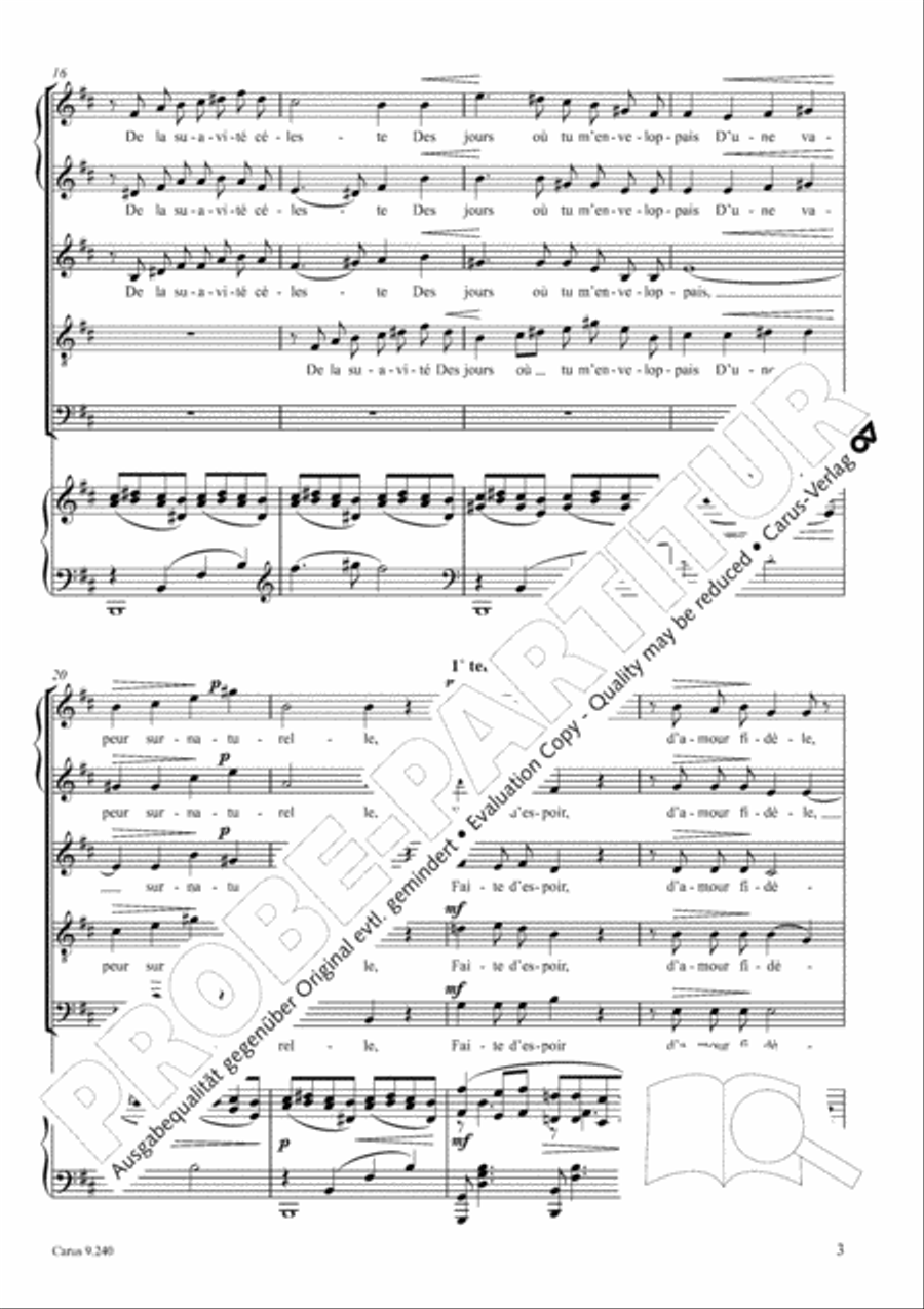 Romance Romance SSATB scores gallery preview page 4