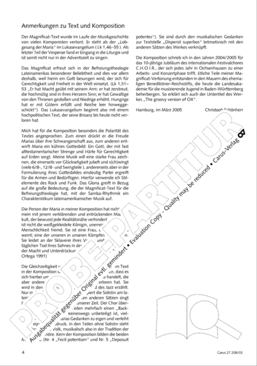 Magnificat 4-Part scores gallery preview page 5