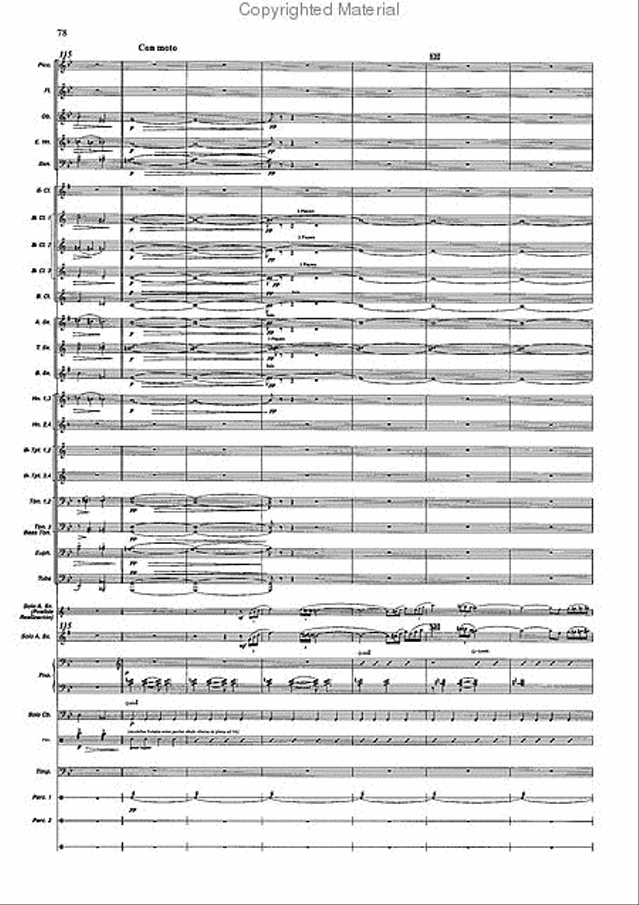 Concertango Concert Band scores gallery preview page 79