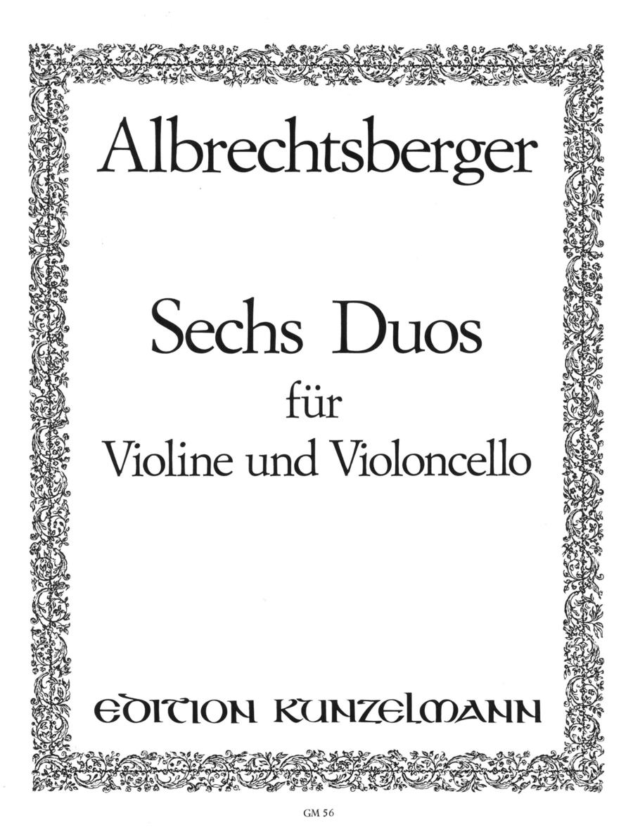 6 Duos String Duet scores gallery preview page 1