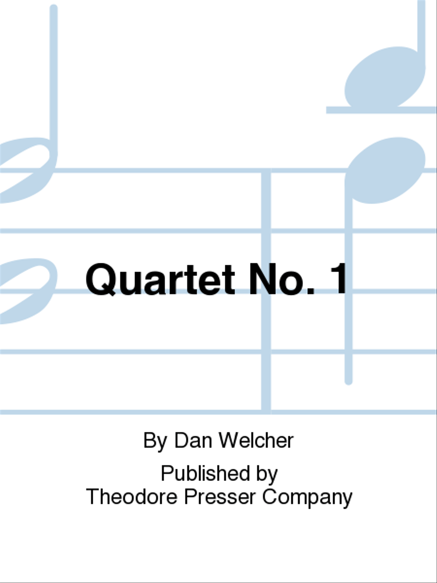 Quartet No. 1 String Quartet scores gallery preview page 1