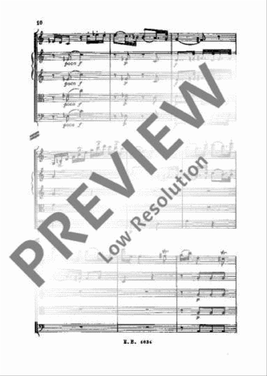 Concerto C major Orchestra scores gallery preview page 19
