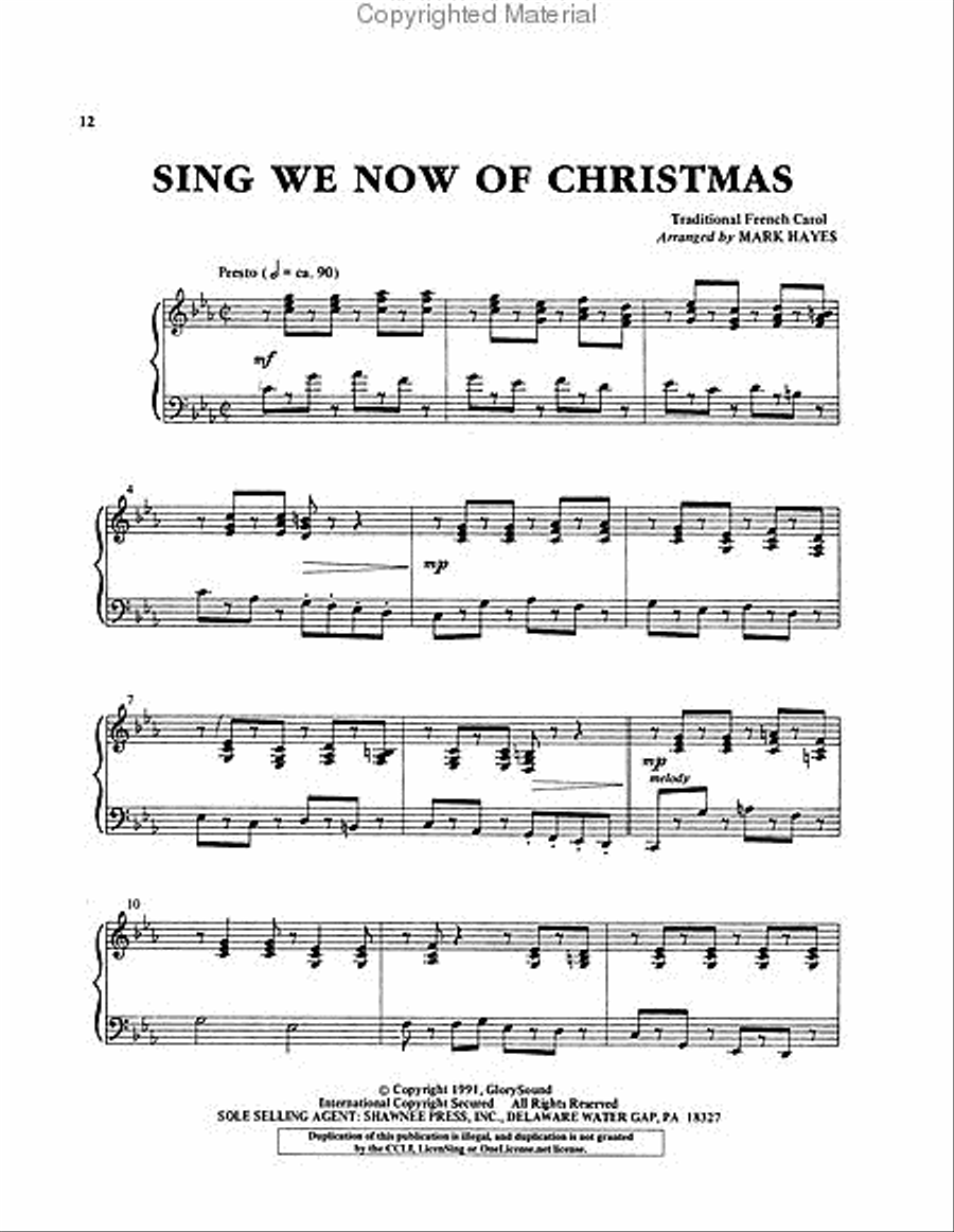 The Best of Mark Hayes Piano Solo scores gallery preview page 3
