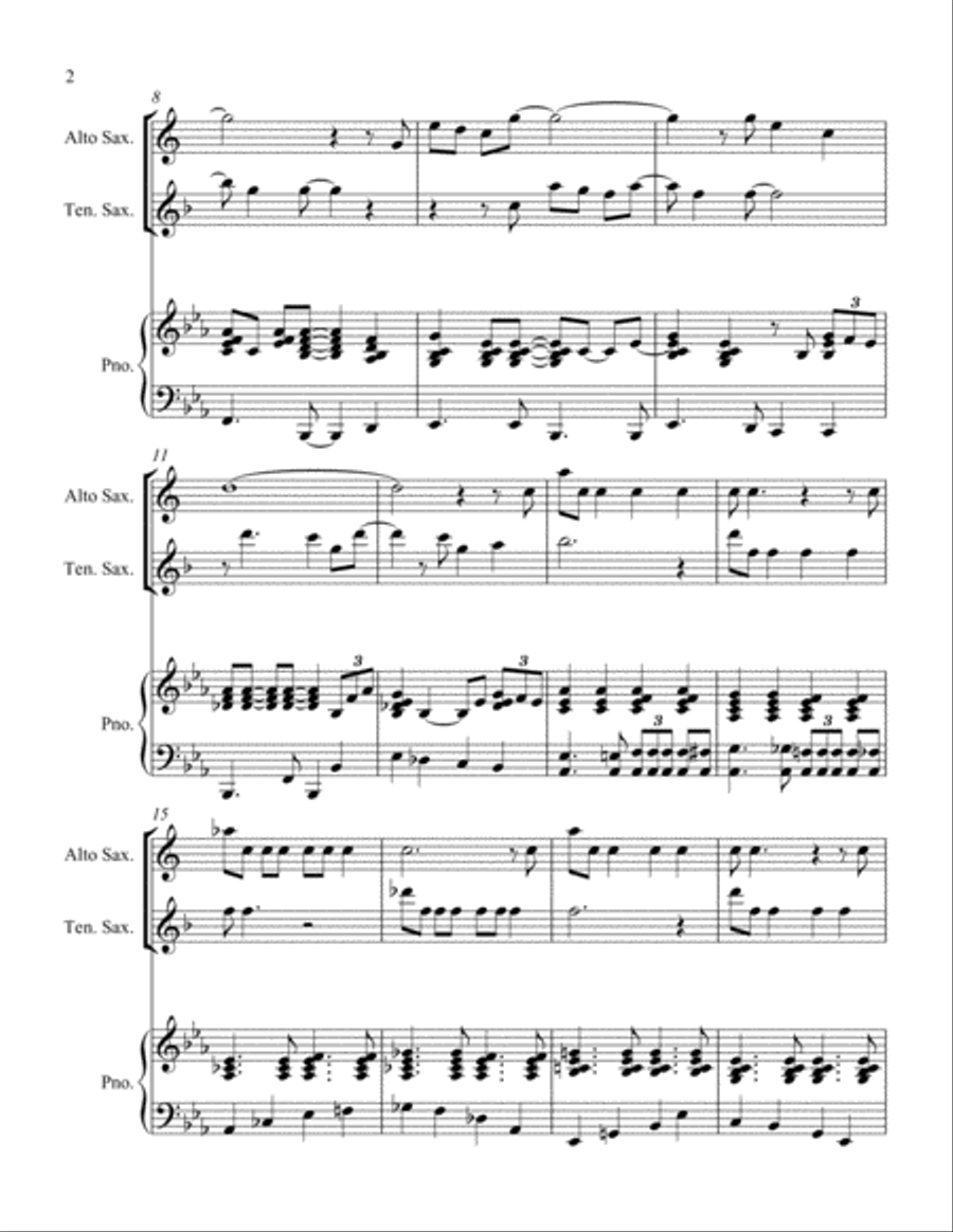 Baby, It's Cold Outside Small Ensemble scores gallery preview page 2