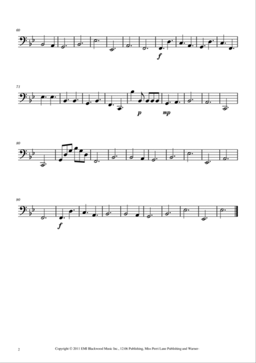 A Thousand Years String Trio scores gallery preview page 2