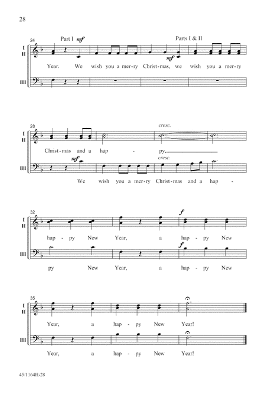 A-Caroling We Go! 3-Part scores gallery preview page 28