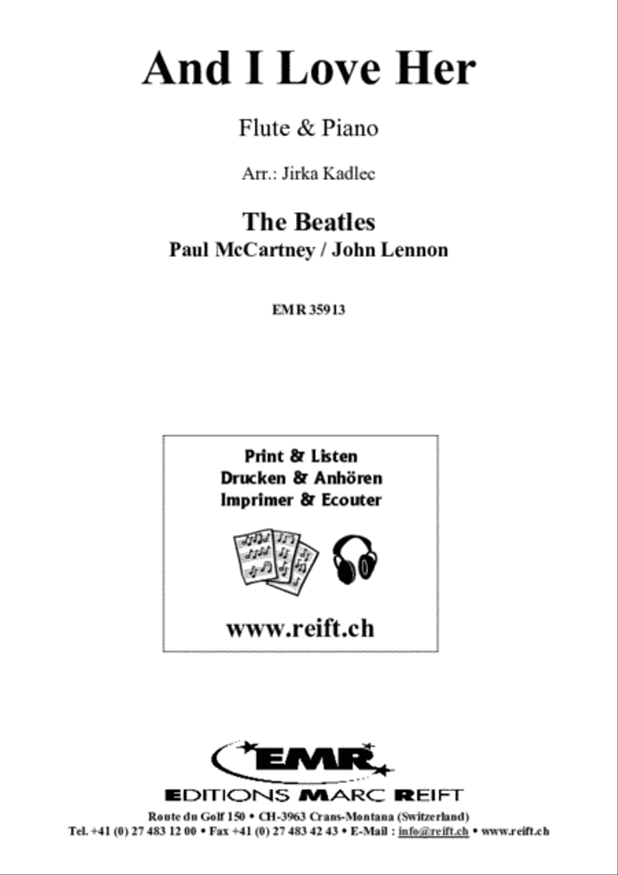 And I Love Her Flute Solo scores gallery preview page 2