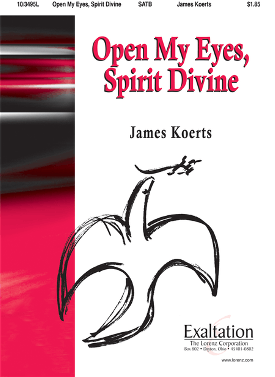 Open My Eyes, Spirit Divine 4-Part scores gallery preview page 1