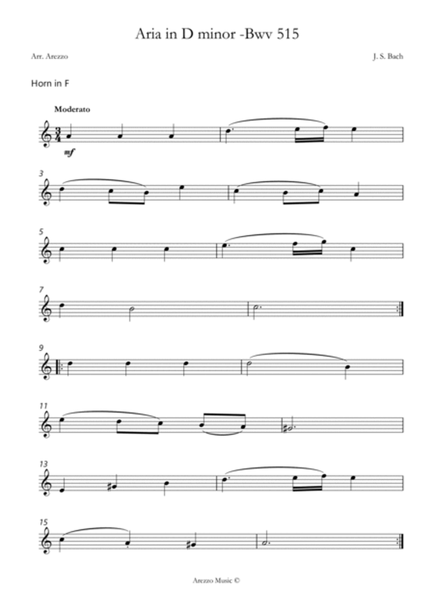 aria bwv 515 horn and cello sheet music image number null