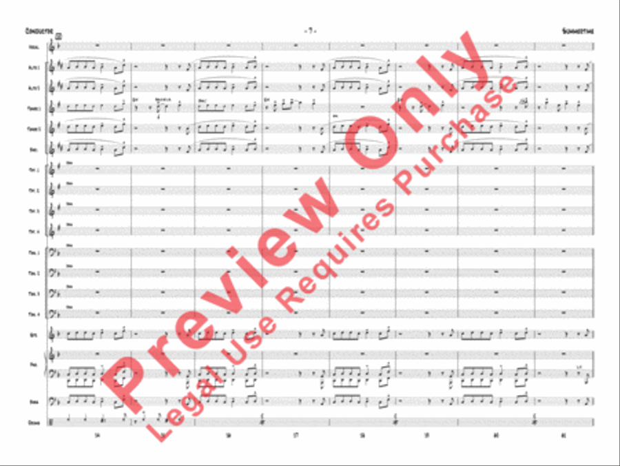 Summertime Summertime Jazz Ensemble scores gallery preview page 26