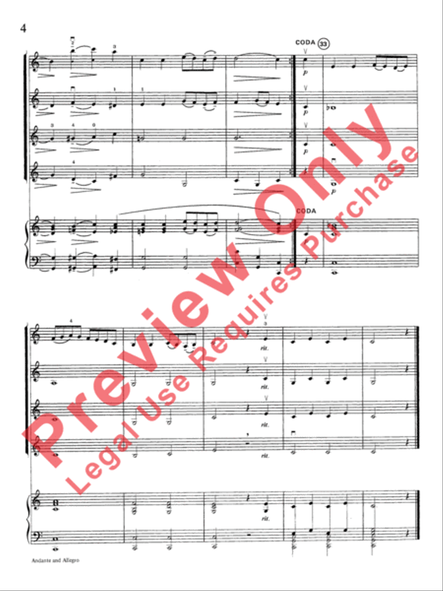 Highland/Etling Violin Quartet Series: Book 2