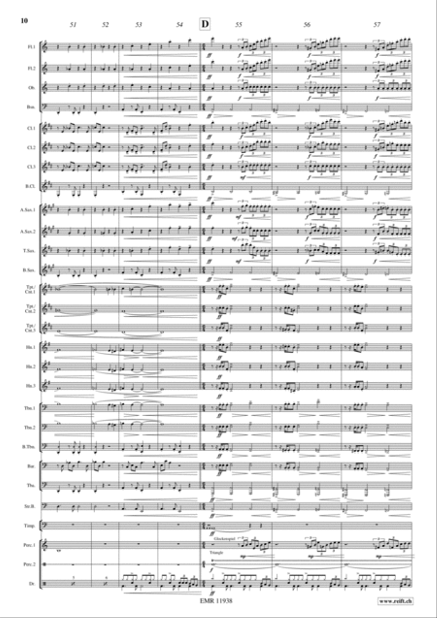 The Sicilian Clan The Sicilian Clan Concert Band scores gallery preview page 11