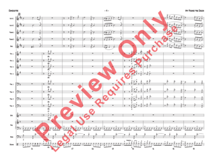 My Friend the Couch Jazz Ensemble scores gallery preview page 7