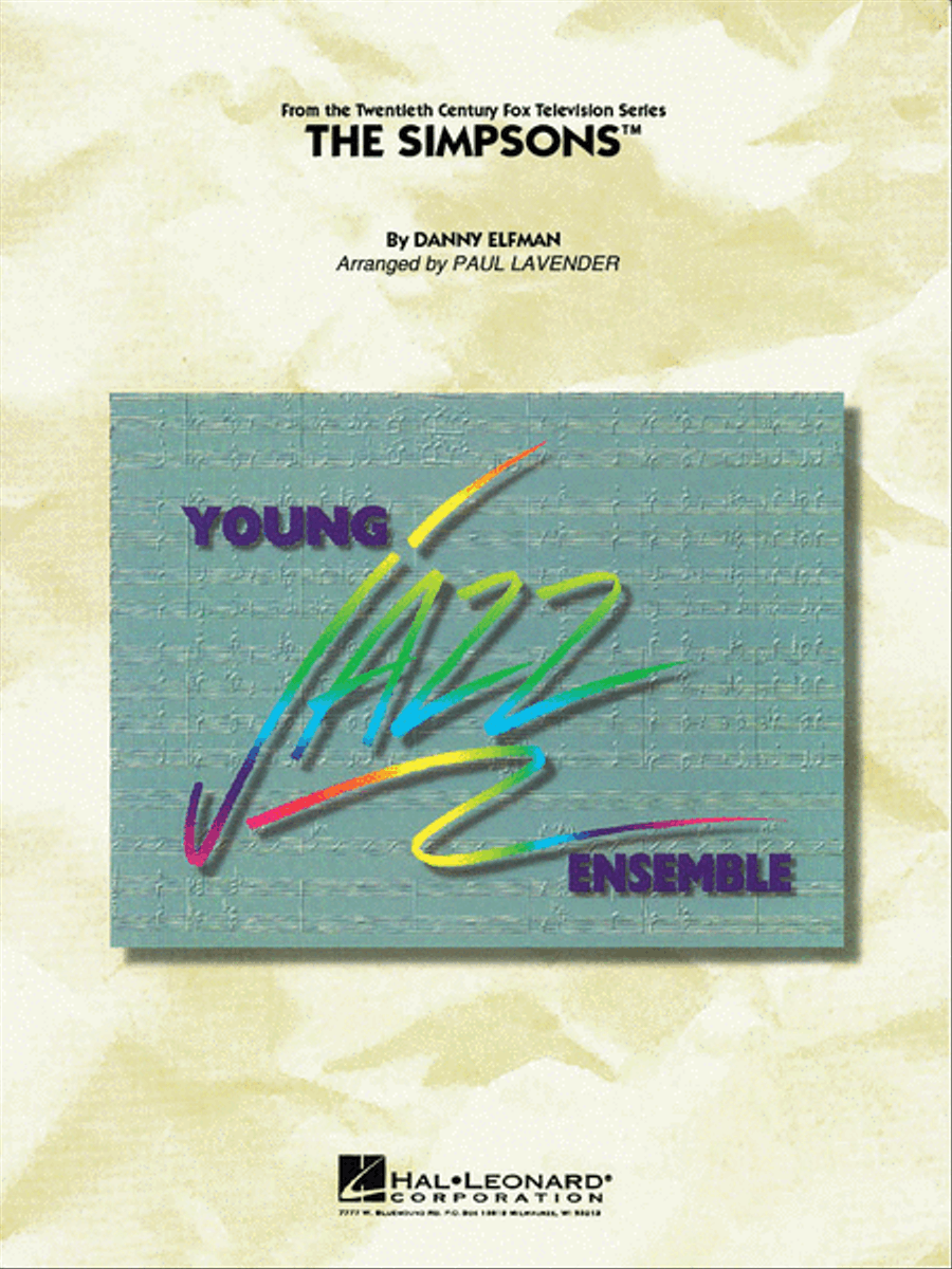 The Simpsons Jazz Ensemble scores gallery preview page 1