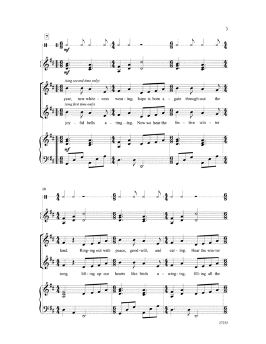 A Welsh Noel 2-Part scores gallery preview page 3