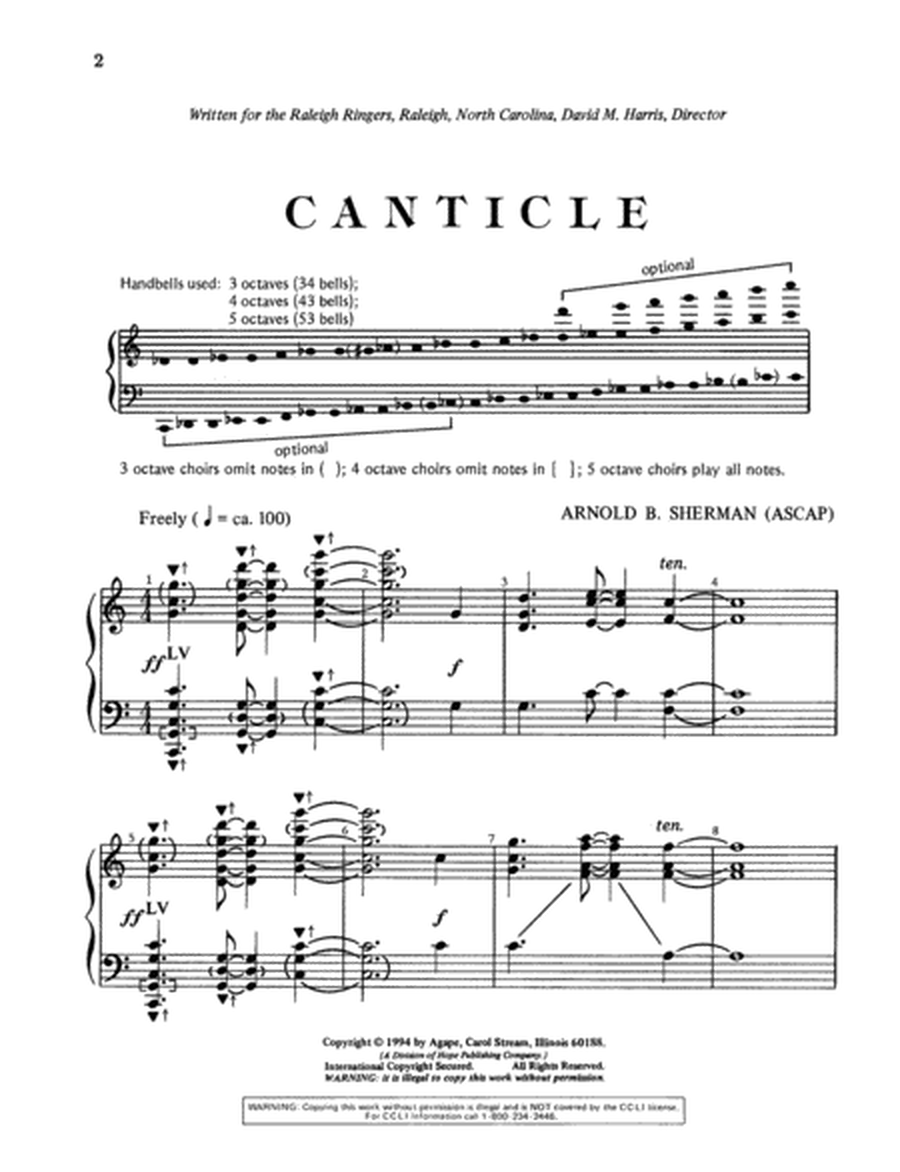 Canticle image number null