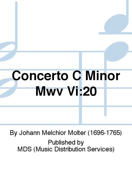 Concerto C Minor MWV VI:20