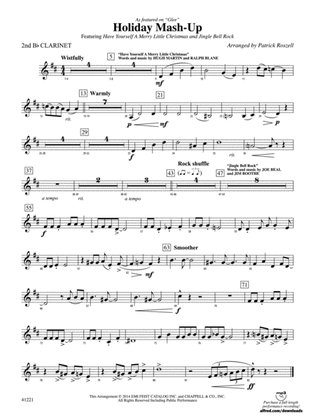 Holiday Mash-Up: 2nd B-flat Clarinet