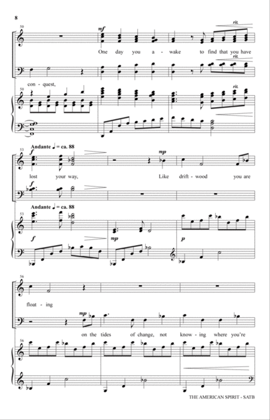 The American Spirit 4-Part scores gallery preview page 5