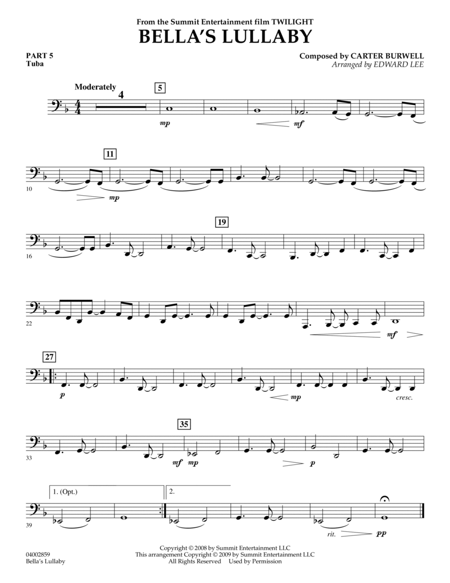 Bella's Lullaby (from 