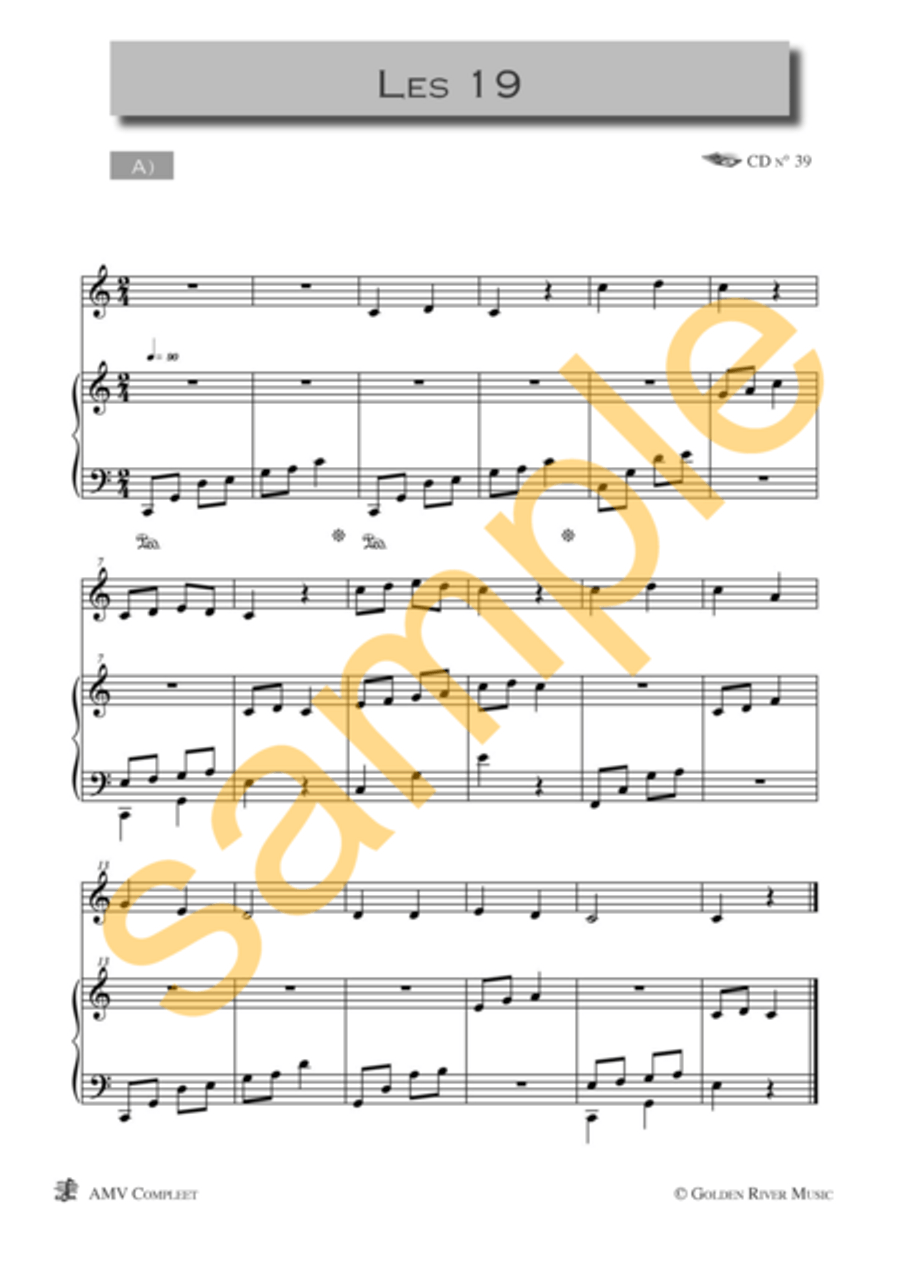 AMV Compleet - Teacher's book and CD CD scores gallery preview page 5