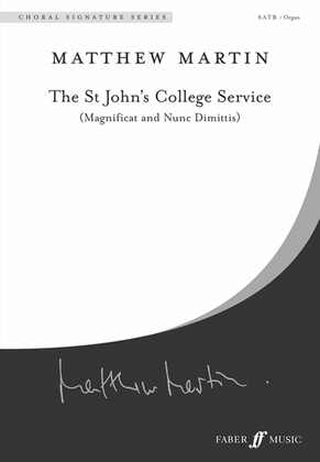 Book cover for St John's College Service