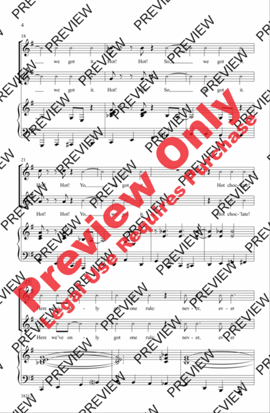 A Winter Blast! 2-Part scores gallery preview page 4