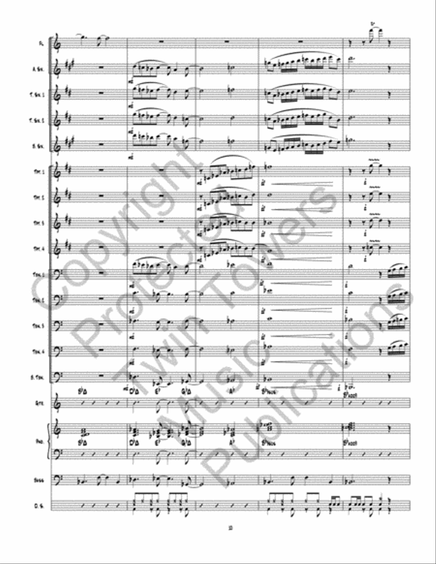 Summerland Key Summerland Key Jazz Ensemble scores gallery preview page 11