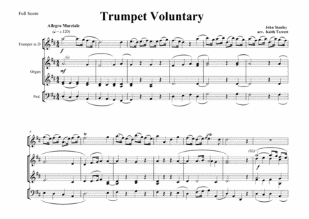 Three Voluntaries for a Wedding ( Pro version for Trumpet in D & Organ) image number null