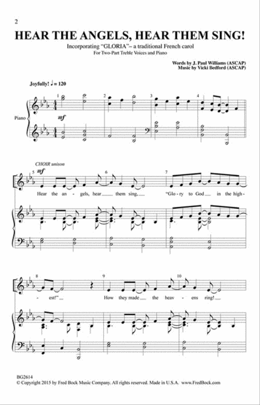 Hear the Angels, Hear Them Sing SA scores gallery preview page 11
