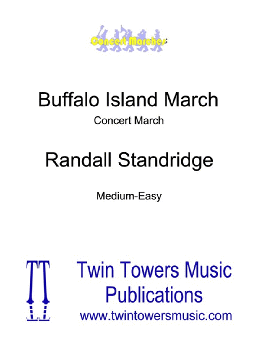 Buffalo Island March Concert Band scores gallery preview page 1