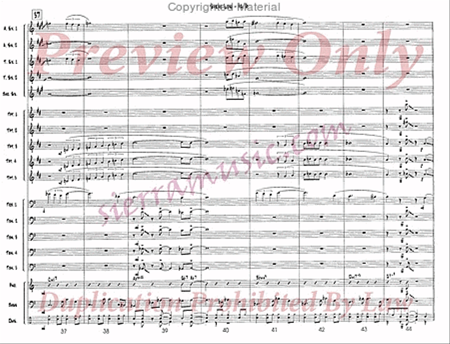 Speak Low Jazz Ensemble scores gallery preview page 7