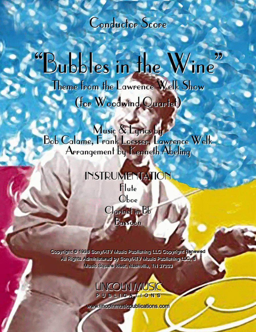 Bubbles In The Wine Woodwind Quartet scores gallery preview page 1