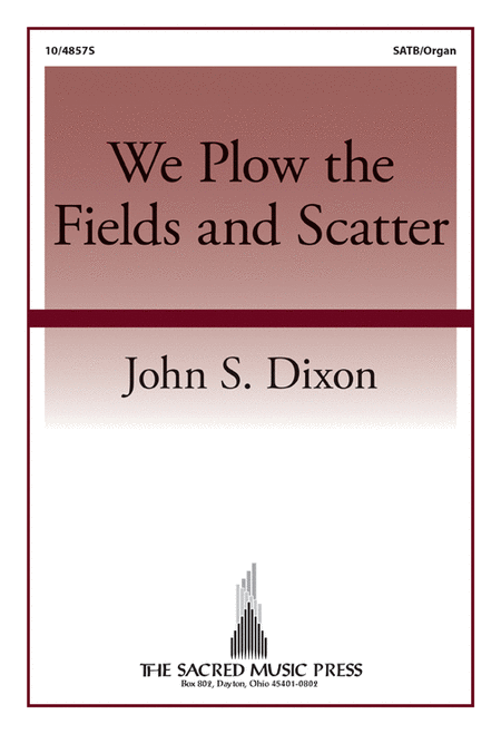 We Plow the Fields and Scatter