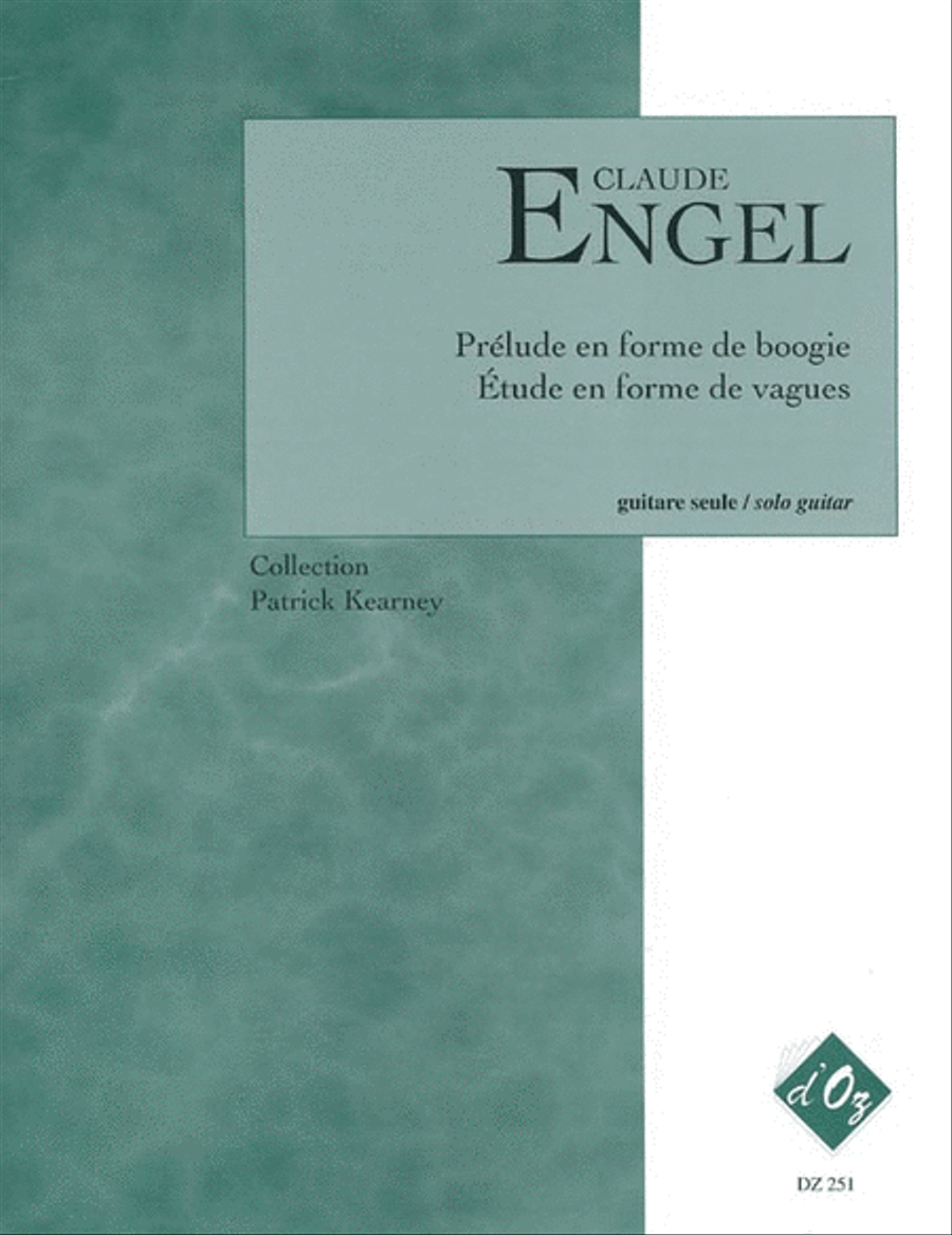 Prélude en forme de boogie, Étude en forme ... Classical Guitar scores gallery preview page 1