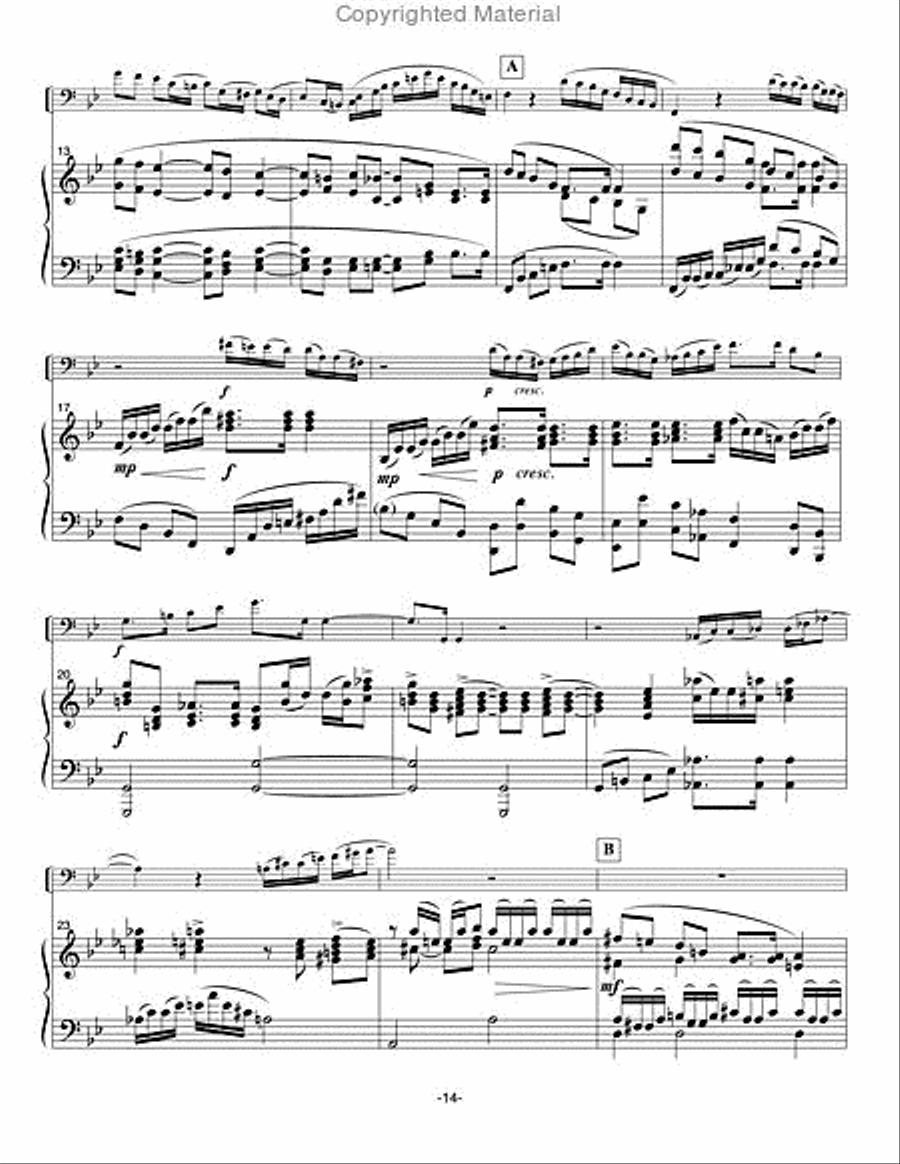 Pershing Concerto Euphonium scores gallery preview page 7