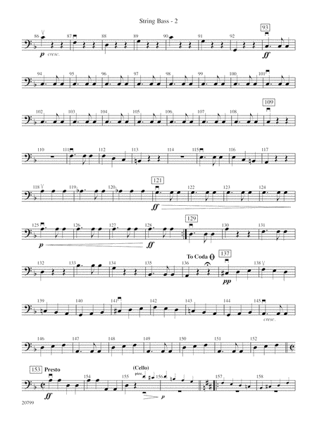 Symphony No. 9 (2nd Movement): String Bass