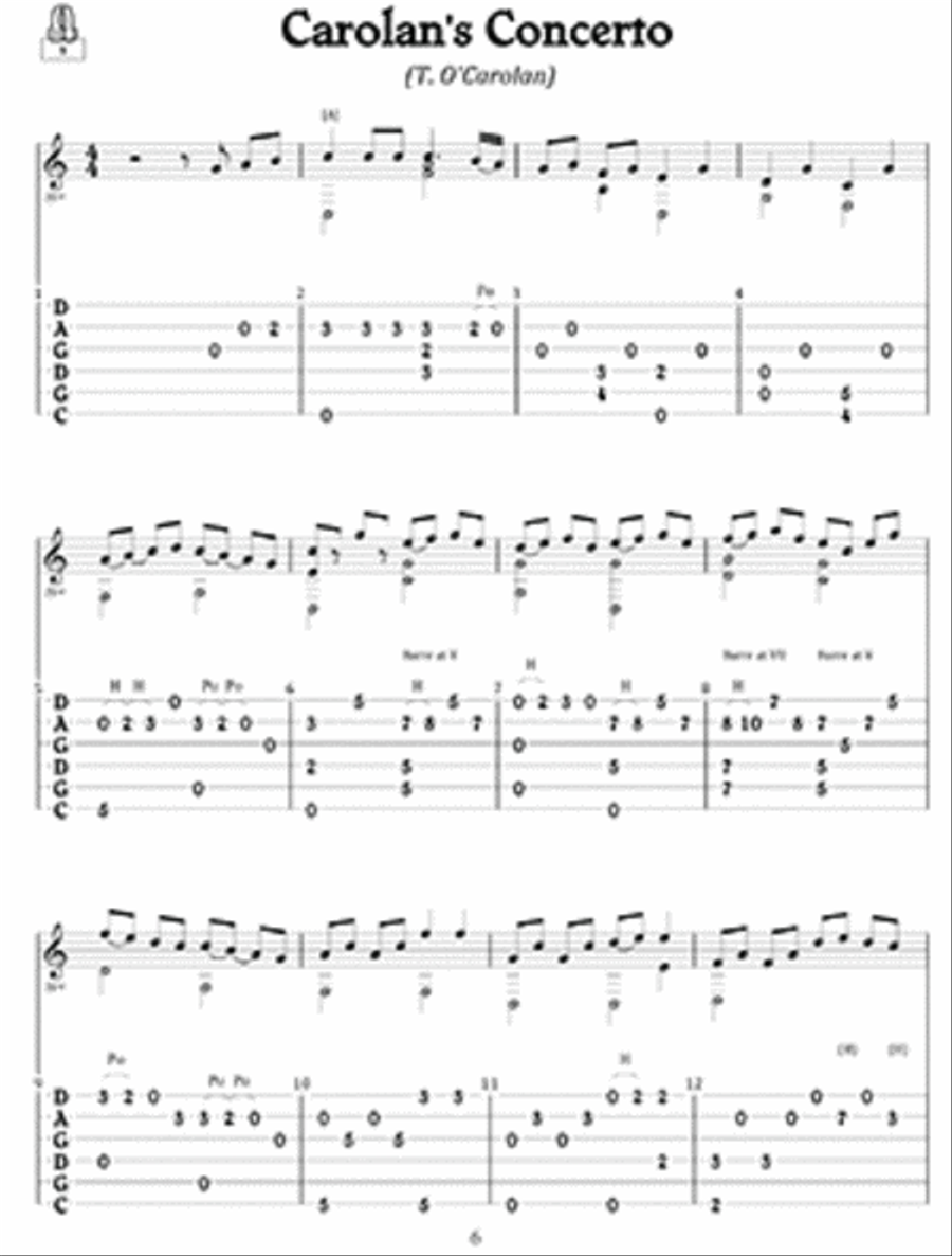 Celtic Guitar Treasures Fingerpicking Guitar scores gallery preview page 2