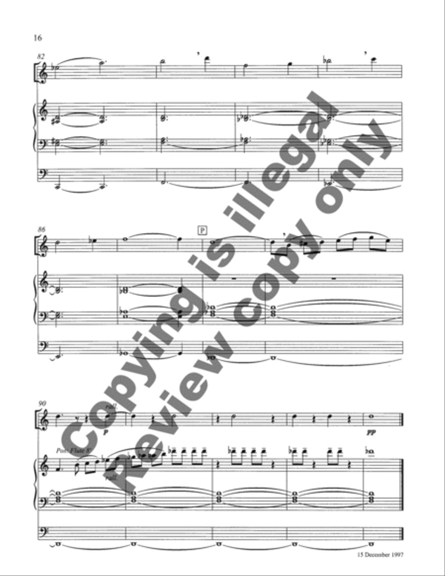 Nebulae Alto Saxophone scores gallery preview page 12