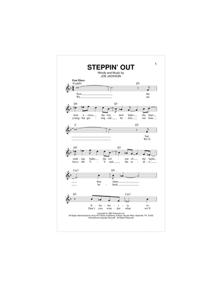 Book cover for Steppin' Out