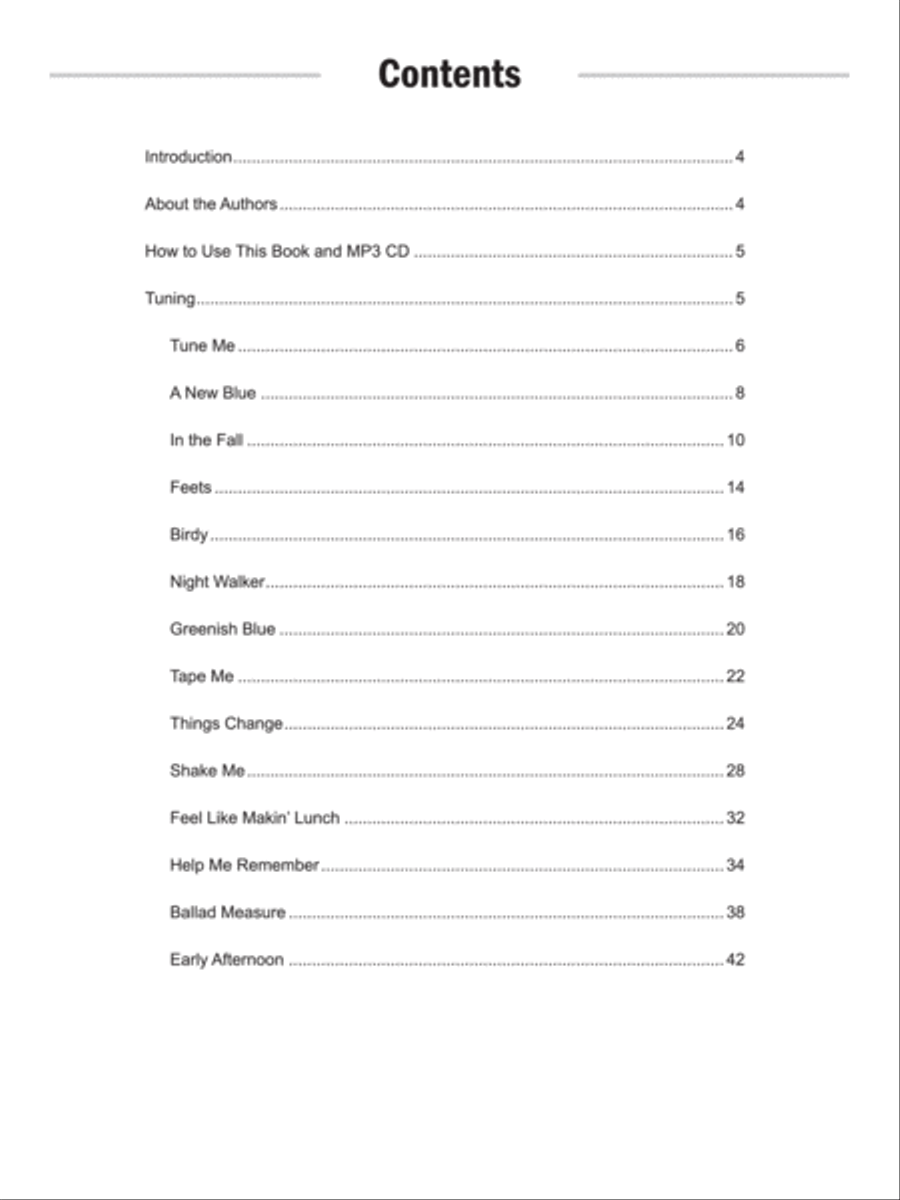 Jazz Guitar Tracks Jazz Guitar Tracks Electric Guitar scores gallery preview page 2