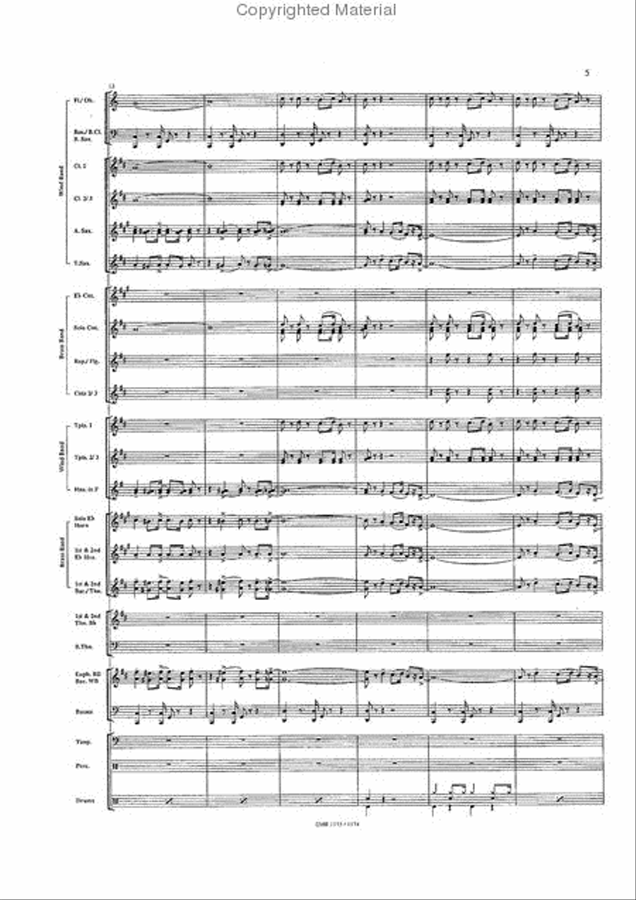 New York, New York New York, New York Brass Band scores gallery preview page 5